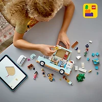LEGO Friends Friendship Camper Van Adventure Toy Building Set - Pretend Play Set with 3 Minidolls - 42663