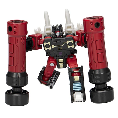 Transformers Generations Studio Series, figurine Decepticon Frenzy (Rouge) classe Origine de 8,5 cm, Les Transformers : le film