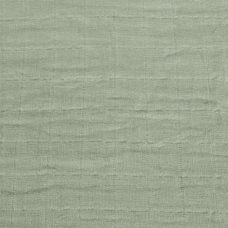 Cotton Muslin Swaddle/ Kaki