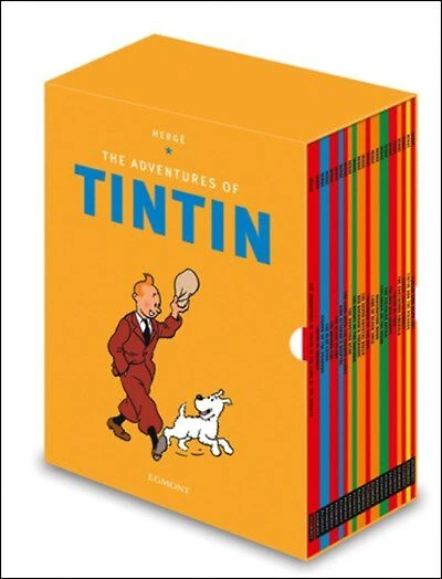 Tintin Paperback Boxed Set 23 Titles - English Edition