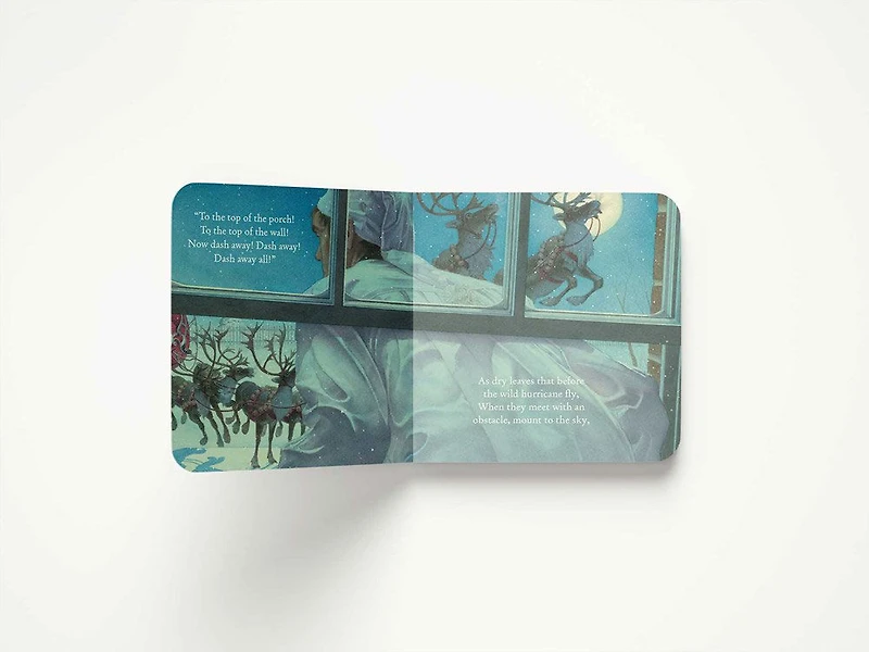 The Night Before Christmas Oversized Padded Board Book - Édition anglaise