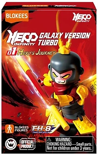 Blokees Héros Infini - Version Galaxie 9PC PDQ Vague 1 - Édition anglaise