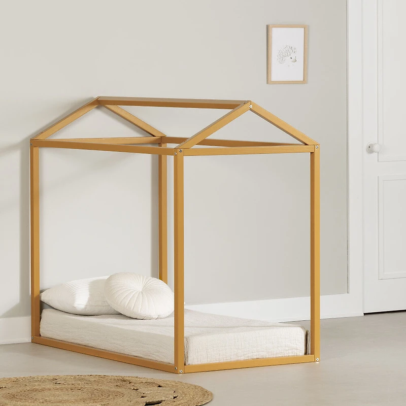 Sweedi Maison lit pour enfant Bambin Ocre