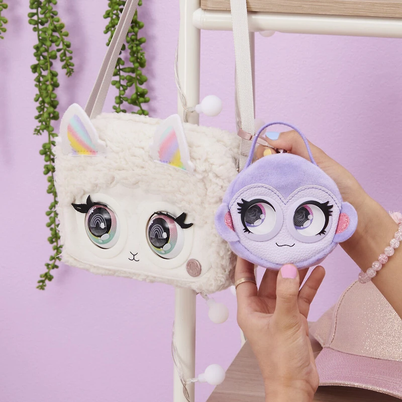 Micro Purse Pets, Singe Chimperella, Petit sac à main élégant qui lève les yeux au ciel