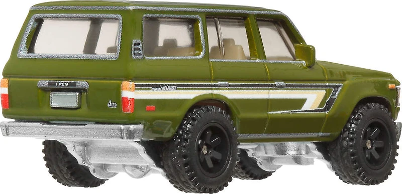 Hot Wheels Premium Car Culture Terra Trek Toyota Landcruiser FJ60 1:64 Scale Collectible Toy Vehicle