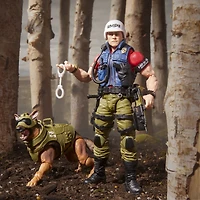 G.I. Joe Classified Series 157, Christopher " Law " Lavigne & Order, figurine avec chien