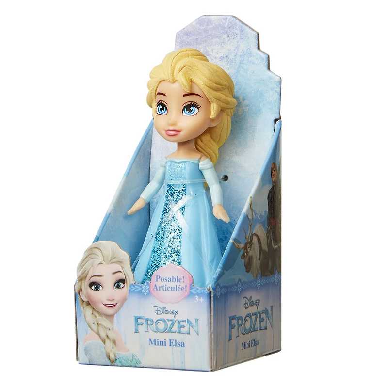 Mini poupée Frozen - Robe d'Elsa