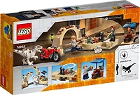 LEGO Jurassic World La poursuite en moto de l'Atrociraptor 76945 Ensemble de construction (167 pièces)