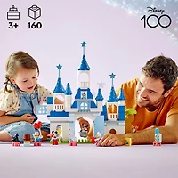 LEGO DUPLO  Disney Le château magique 3en1 10998 Ensemble de jeu de construction (160 pièces)