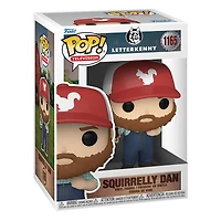 Figurine en Vinyle Squirrelly Dan par Funko POP! TV: Letterkenny