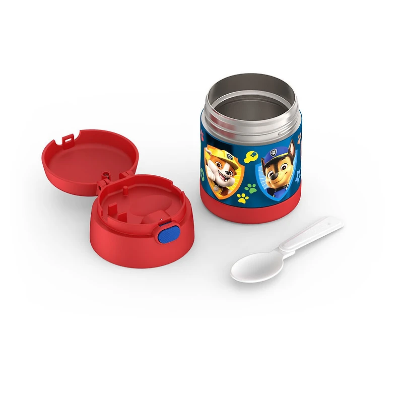 SS Vac Ins 10oz Food Jar w/Spoon - PAW PATROL