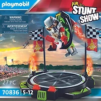 Air Stuntshow Pilote avec réacteur dorsal