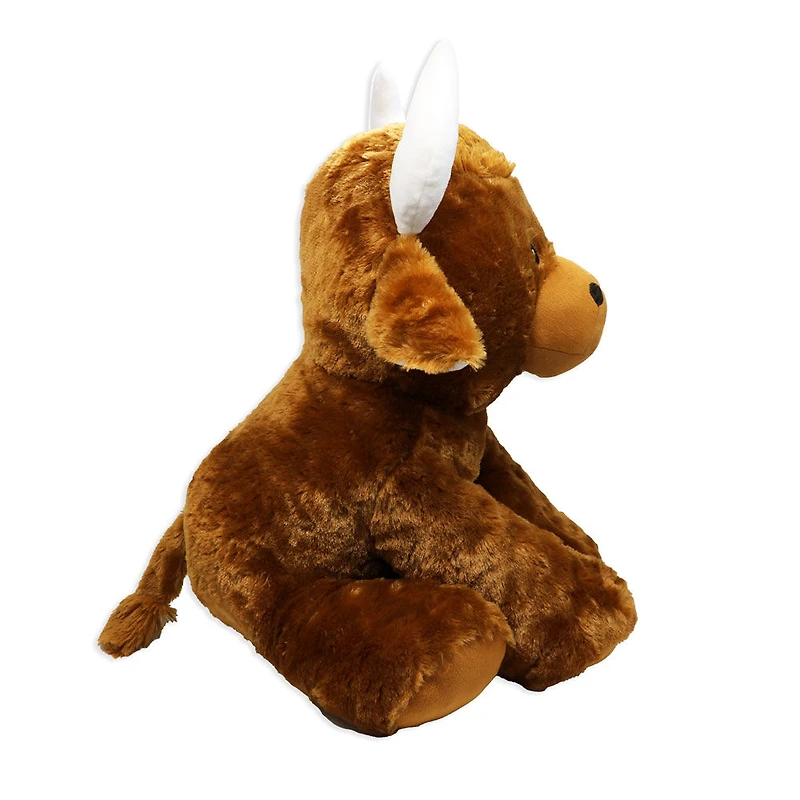Plushies by Baby Mode Plush Tan Highland cow -18"