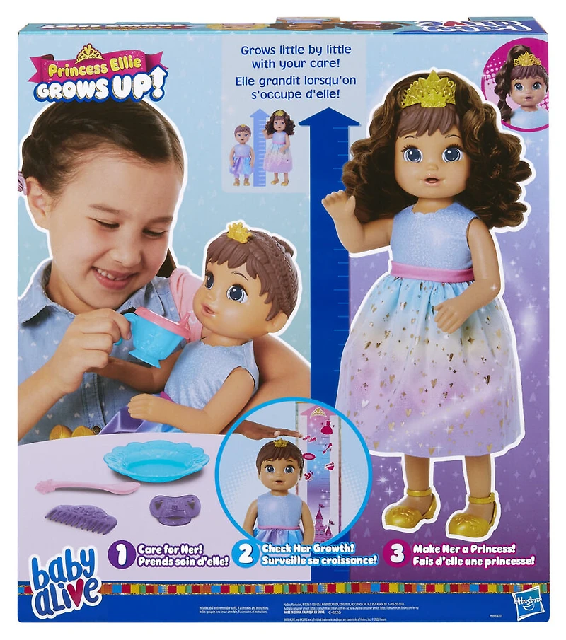 Baby Alive Princess Ellie Grows Up! Doll