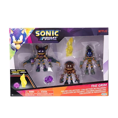 Coffret de figurines Sonic Prime de 2,5 pouces - Sinistre