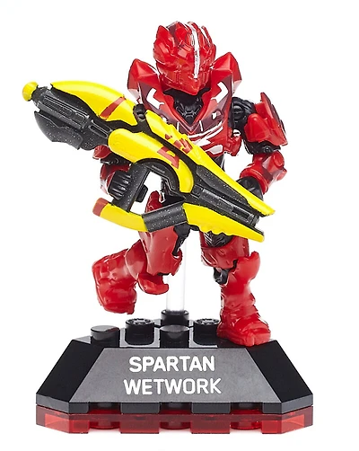 Mega Construx - Halo Heroes - Série 4 - Figurine Spartan Wetwork Cleaner