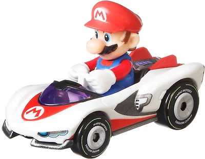 Hot Wheels Mariokart Mario P-wing Vehicle
