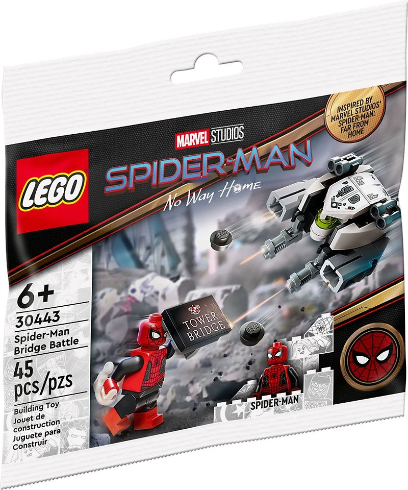 LEGO Super Heroes Le combat sur le pont de Spider-Man 30443