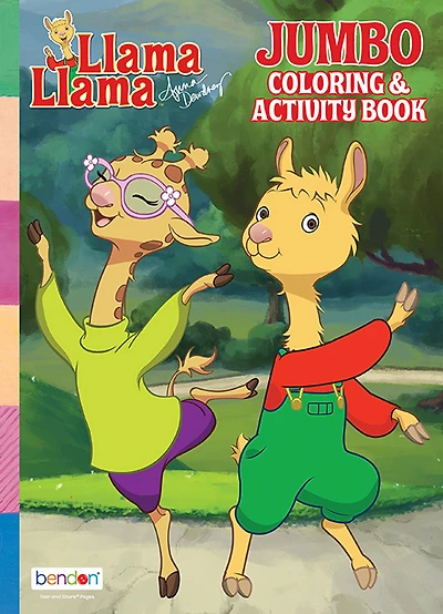 Llama Llama 64pg Jumbo Colouring Book