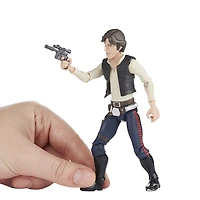 Star Wars Galaxy of Adventures Han Solo with Fun Blaster Feature