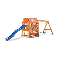 Portique de jardin Panther Peak Real Wood Adventures Little Tikes pour les enfants