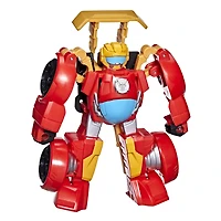 Transformers Rescue Bots Academy, figurine convertible Hot Shot de 11 cm