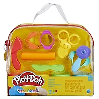 Play-Doh Starter Set, 9 Accessories, 4 Cans, Preschool Toys