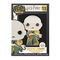 Badge émaillé Voldemort with Nagini par Funko Pop! Harry Potter