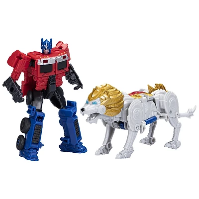 Transformers: Rise of the Beasts, Beast Alliance, pack de 2 figurines Beast Combiners Optimus Prime, 12,5 cm