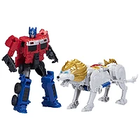 Transformers: Rise of the Beasts, Beast Alliance, pack de 2 figurines Beast Combiners Optimus Prime, 12,5 cm