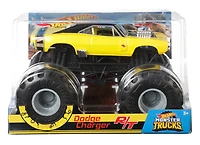 Hot Wheels - Monster Trucks - Véhicule Dodge Charger R/T 1970 - Édition anglaise