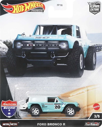 Hot Wheels - Car Culture - Véhicule Circuit Legends - Ford Bronco R