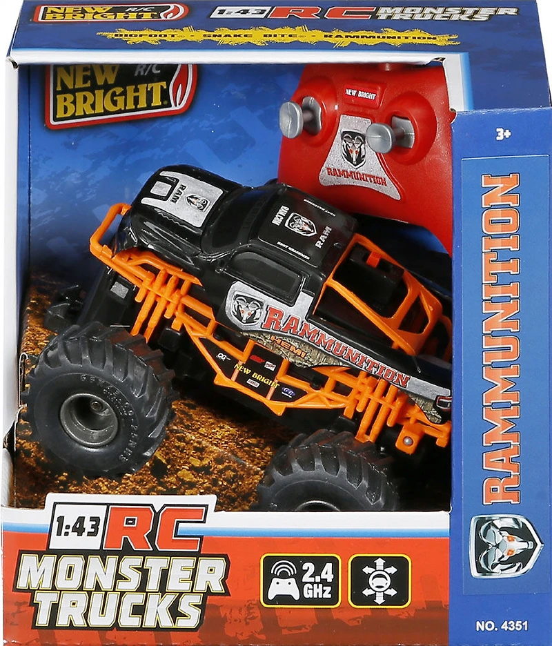 New Bright - Bigfoot Monster Truck - L'assortiment peut varier - Un par achat