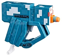 Nerf MicroShots Minecraft Cave Spider Blaster, 2 Nerf Elite Foam Darts, Minecraft Spider Mob Design