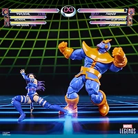 Marvel Legends Series Gamerverse Psylocke contre Thanos, figurines de collection