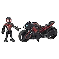 Playskool Heroes Marvel Super Hero Adventures - Moto de l'araignée Kid Arachnid