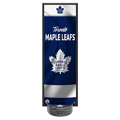 Emballage de Plaque décorative et porte-rondelle des Maple Leafs de Toronto de la LNH