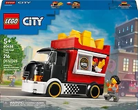 LEGO City Fries Food Truck Building Toy for Kids - Pretend Play Set for Boys & Girls, Ages 5+ - 60488