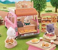 Minifourgonnette familiale de pique-nique Calico Critters, véhicule jouet pour poupées avec accessoires de pique-nique