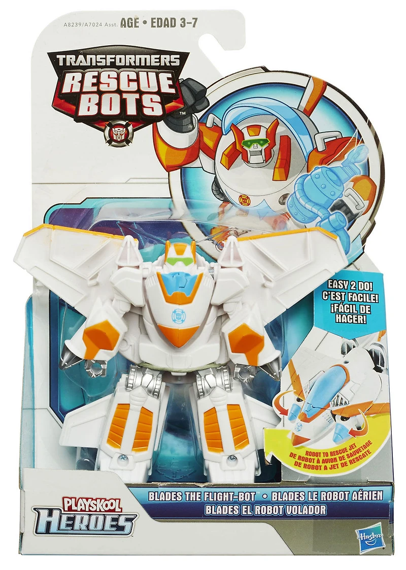 Playskool Heroes Transformers Rescue Bots - Figurine Blades le robot aérien