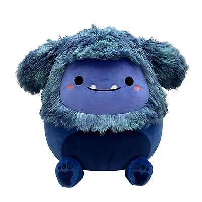 Peluche Squishmallows 16" - Dani le Bigfoot bleu marine
