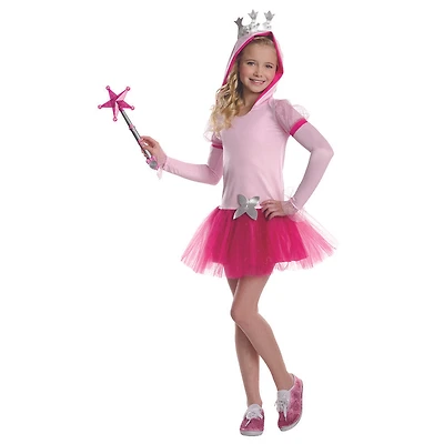 Costume de sorcière à capuche Magicien d'Oz Glinda