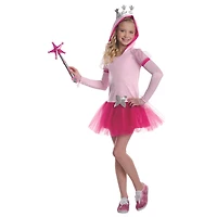 Costume de sorcière à capuche Magicien d'Oz Glinda