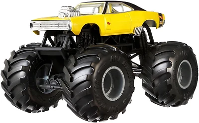 Hot Wheels - Monster Trucks - Véhicule Dodge Charger R/T 1970 - Édition anglaise
