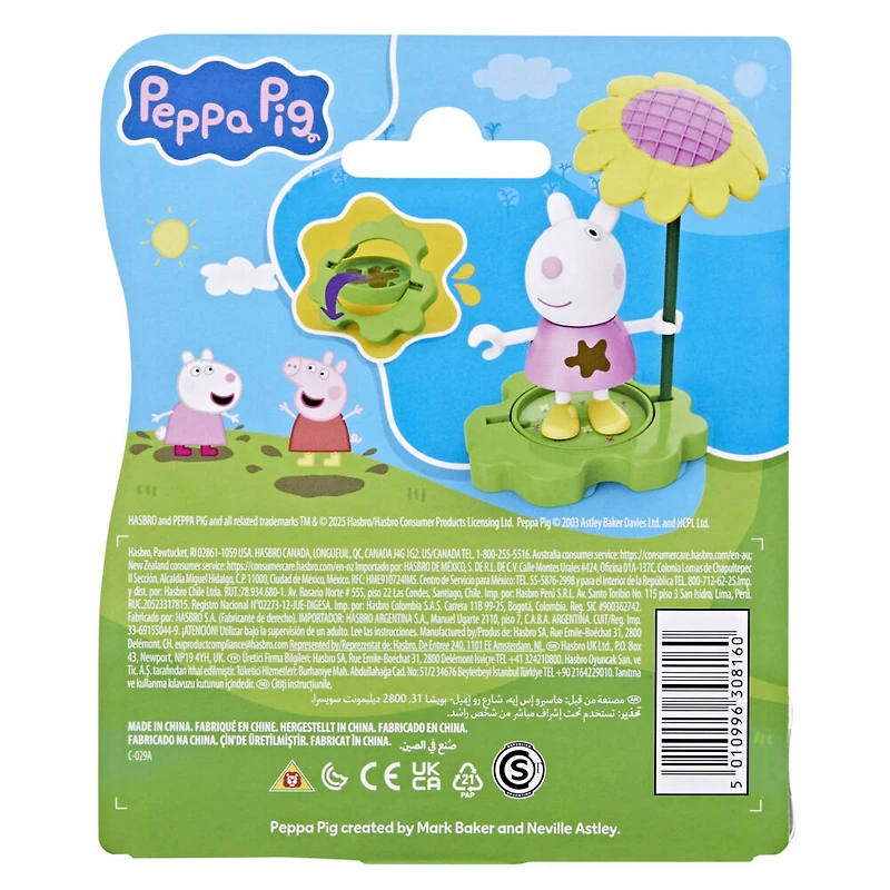 Peppa Pig Suzy joue dans la boue, figurine Suzy
