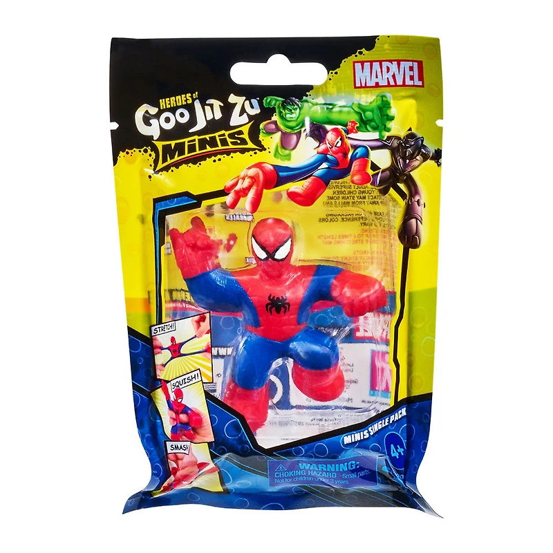 Ensemble Héros de Goo Jit Zu - Mini Héros Marvel