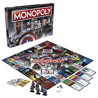 Monopoly : édition Falcon et le Soldat de l'hiver de Marvel Studios, jeu de plateau pour les fans de Marvel