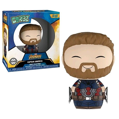 Figurine en vinyle Captain America de Avengers Infinity War par Funko Dorbz! - Notre Exclusivité