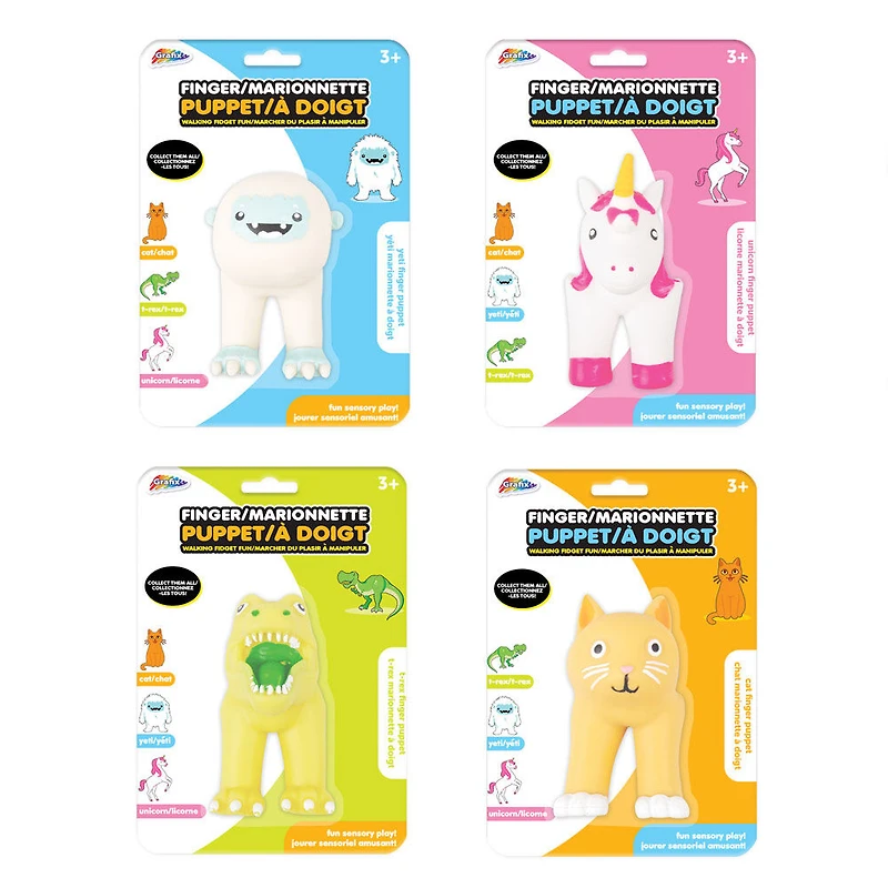 GRAFIX - 4ASST Finger Puppets
