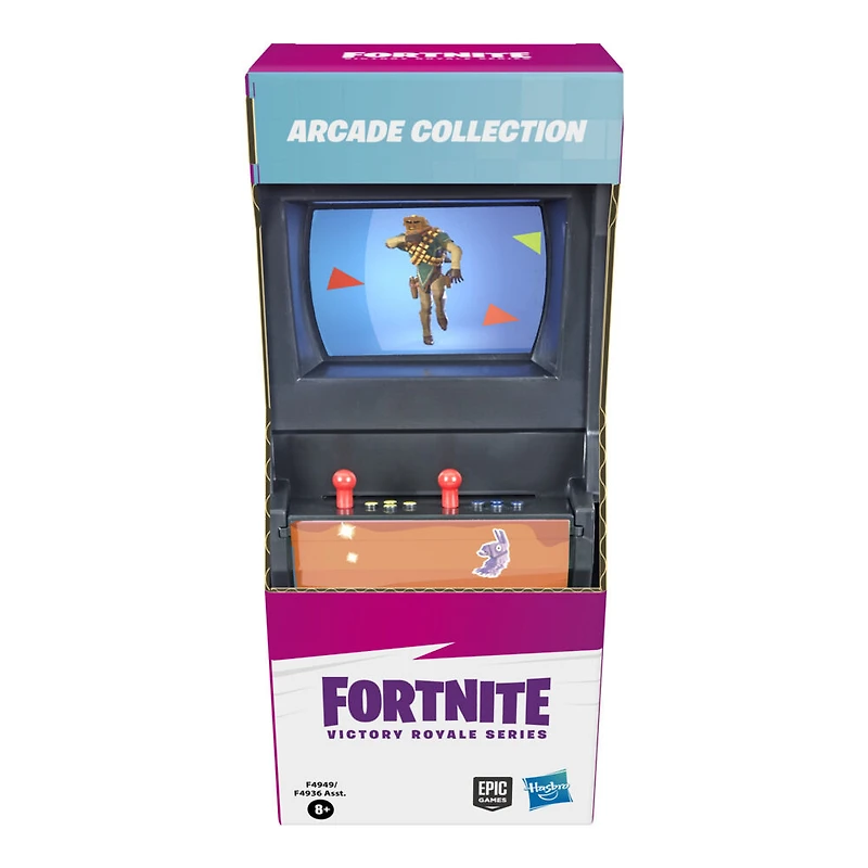 Hasbro Fortnite Victory Royale Series Arcade Collection, jeu d'arcade bleu, jouet de collection